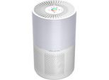 Luftreiniger ROWENTA "Pure Air Compact, Echtzeit-Luftqualitätsanzeige", weiß (weiß, grau), B:20,1cm H:33,3cm T:20,1cm, Luftreiniger, Luftreiniger, 3-in-1 Filterung, Energieeffizienter Luftreiniger mit Digitalmotor