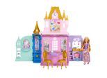 Spielwelt MATTEL "Disney Prinzessin Faltbares Schloss-Spielset mit Rapunzel-Puppe", bunt, Spielfigurenwelten, KinderB:37cm H:31cm T:11cm, Kunststoff, Spielwelt, B:37cm H:31cm T:11cm
