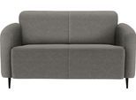 2-Sitzer HOME AFFAIRE "Marone bequem, Breite 140cm, für kleine Räume geeignet, bodenfrei", grau (anthrazit), B:140cm H:76cm T:90cm, Struktur fein 100% Polyester;Luxus-Microfaser weich 100% Polyester, Sofas, 2-Sitzer