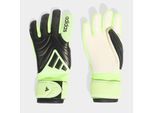 Torwarthandschuhe ADIDAS PERFORMANCE "COPA LEAGUE KIDS", Gr. 4, schwarz (schwarz, schwarz, lucid lemon), Kunstfaser, Handschuhe Torwarthandschuhe