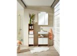 Xora Waschbeckenunterschrank , Weiss , Holzwerkstoff , 62x55x28 cm , Made in Germany , Badezimmer, Badezimmerschränke, Waschbeckenunterschränke