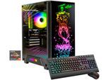 GAMEMAX Gaming-PC "Rockstar 8187 AMD Ryzen 7 5700X 32GB 1TB SSD RTX 5060", bunt (schwarz), Microsoft Windows 11 Home (64 Bit), 32 GB RAM 1.000 GB SSD, Desktop-PCs, Windows 11, Gaming-PC
