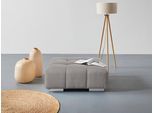 Hocker COTTA "Orion", grau (stone), B:103cm H:42cm T:103cm, 100% Polyester, Hocker, Hocker