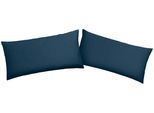 Kissenbezug OTTO HOME "Desner 100% Microfaser, extra weich, allergikerfreundlich", blau, B:40cm L:80cm, Microfaser, Obermaterial: 100% Polyester, Kissenbezüge, Kissenbezug, uni Kissenhülle, Premium Qualität, schnell trocknend, pflegeleicht