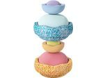 Balancetrainer STAPELSTEIN "Stapelstein Inside Set, 8 Teile", bunt (pastel), Balancetrainer, Kinder, EPP (Expanded Polypropylene), Balancetrainer, Made in Germany
