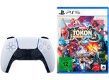 PLAYSTATION 5 Wireless-Controller "MARVEL Tōkon: Fighting Souls™ Standard Ed. + DualSense", weiß, B:16cm H:6,6cm T:10,6cm, Spielecontroller, Wireless-Controller