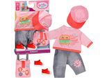 Puppenkleidung BABY BORN "Snack Shop Outfit, 43cm", bunt, Puppenkleidung, Baby, Puppenkleidung