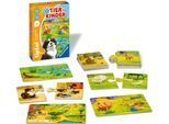Puzzle RAVENSBURGER "tiptoi Alle meine Tierkinder", bunt, Puzzles, Kinder, Pappe, Puzzle, Made in Europe