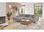 Ecksofa COTTA "Komaris L-Form, B: 244 cm", elephant, B:244cm H:72cm T:166cm, 94% POLYESTER (PES) 6%POLYAMID (PA), Sofas, Ecksofa, mit Kopfteilverstellung, optional Schlaffunktion, Bettkasten & Licht