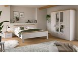 Schlafzimmer-Set HOME AFFAIRE "COSENZA, 3-tlg., Kleiderschrank, Bettgestell & Nachttisch", sibiu lärche nachbildung, artisan eiche nachbildung, ohne Matratze, B/H: 180cm x 200cm, Schlafzimmermöbel-Sets, Schlafzimmer-Set