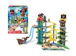Spiel-Parkgarage DICKIE TOYS "Pirates of the Sea", bunt, Fahrzeug-Spielwelten, KinderB:90cm H:33cm T:33cm, Spiel-Parkgarage, mit Licht und Sound, B:90cm H:33cm T:33cm