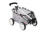 Puppen Ziehwagen CHIC2000 "Skipper", sternchen grau, Puppenausstattungen, KinderB:46cm H:29cm T:46cm, Puppen Ziehwagen, B:46cm H:29cm T:46cm