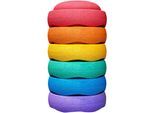 Balancetrainer STAPELSTEIN "Stapelstein Original Grow, Ø ca. 57,6 cm", bunt (rainbow classic), Balancetrainer, Kinder, B/H/L: 24,3cm Ø 57,6cm, EPP (Expanded Polypropylene), unifarben, Balancetrainer, Made in Germany, H:24,3cm Ø:57,6cm