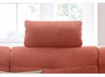 Sofa-Kopfstütze SIT & MORE "Sonoma", orange (terra), B:50cm H:25cm T:10cm, Holzwerkstoff, Kopfstützen, Sofa-Kopfstütze