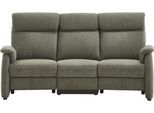 3-Sitzer HOME AFFAIRE "Turin Sofa mit elektrischer Relaxfunktion, Breite 226 cm", turtle, B:226cm H:107cm T:97cm, 94% Polyester, 6% Nylon, Sofas, 3-Sitzer, inkl. Tisch, USB & Steckdose, Federkern & pflegeleichtem Bezug