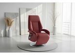 TV-Sessel SIT & MORE "Enjoy", merlot, B:74cm H:113cm T:77cm, Sessel, TV-Sessel, in Grösse S, oder M, oder L, wahlweise mit Motor und Aufstehhilfe