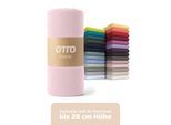 OTTO home Spannbettlaken "BLACKBERRY in PREMIUM und BASIC Qualität, 100% Baumwolle" für hohe Matratzen bis 28 cm, Bettlaken, Spannbetttuch, Boxspring