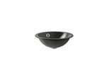 Laufen FORM Einbauwaschtisch H513FM30191121 400x400x140 mm, rund, ohne Hahnloch, ohne Überlauf, Farbe: Dark Iron