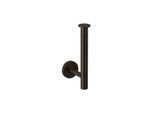 Herzbach Design iX PVD Reserve-Papierrollenhalter 21.815050.1.40 Black Steel, für 2 Rollen, Wandmontage