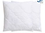 Microfaserkissen OTTO HOME "Mondschein, Kopfkissen 1-tlg. oder 2-tlg. 40x80 oder 80x80 cm", weiß, B:80cm L:80cm, Bezug: 100% Polyester. Füllung: 100% Polyester, Kopfkissen, Microfaserkissen, Kissen, allergiker geeignet (für Hausstauballergiker)