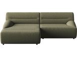 Ecksofa SIT & MORE "Scrabble", grün (olive), B:260cm H:80cm T:162cm, 100% Polyester, Sofas, Ecksofa, Modernes Design in verschiedenen Stoffarten