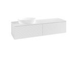 Villeroy & Boch Antao Waschtischunterschrank 1600x360x500mm L37150GF mit Beleuchtung mit Struktur FK/AP: GF/0