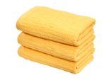 Gaestehandtuecher OTTO HOME "Riva, 30x50, Premium Handtücher, 500 gr/m²", weiß (gelb), B:30cm L:50cm, Webfrottier, Obermaterial: 100% Baumwolle, Handtücher, Gaestehandtuecher, Hoch-Tief-Struktur, Streifen, weich, 5 Jahre Garantie