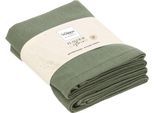 Geschirrtuch VOSSEN "SET Double Delight 2x KÜT", grün (matcha grün), B:50cm L:70cm, 100% Baumwolle, Geschirrtücher, Geschirrtuch, strapazierfähige, saugstarke Qualität