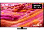SAMSUNG QLED-Fernseher "GQ75QN90FAT QLED Mini LED-Fernseher", Energieeffizienz: E, schwarz, 75 ″, Fernseher, NQ HDR+, Glare Free, Upscaling Pro, Dolby Atmos & AI Sound, bis 165Hz, QLED-Fernseher