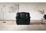 Sessel COTTA "Casino, B.110 cm, bis 120 kg belastbar", schwarz, B:110cm H:88cm T:92cm, SOFTLUX-Kunstleder;Luxus-Microfaser (100% Polyester);Luxus-Kunstleder;NaturLEDER, echtes Rindsleder, Sessel, Sessel, Polstergarnitur, auch als Set erhältlich