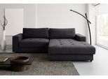 Ecksofa WERK2 "Indiana 270 x 182 cm inkl. Bettfunktion & Bettkasten modern und bequem", grau, B:270cm H:76cm T:182cm, 92% Polyester, 8% Nylon, Sofas, Ecksofa, Luxus-Microfaser weich ENJOY NEW, L-Form, XXL, Schlaffunktion