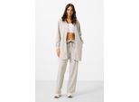 Damen Baumwollmischung Sweatshirt und Weite-Hosen Set