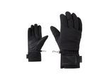 Skihandschuhe ZIENER "KLENTIMA-Z GORE‑TEX PrimaLoft DAMEN", Damen, Gr. 6,5, schwarz, Kunstfaser, Handschuhe Skihandschuhe, wasserdicht, winddicht, atmungsaktiv, extra warm, Plüschfutter