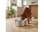 Dog Mate Kabelloser 8 Liter Edelstahl-Trinkbrunnen für Haustiere