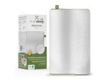 Smartsleep Nackenkissen Kids Ergonomic, Weiß, Textil, Füllung: Viskoelastischer Kern, 50x6x32 cm, Made in Germany, antibakteriell, formstabil, perfekte Stützfunktion, passt sich perfekt der Körperform an, für alle Schlafpositionen geeignet, Bezug waschbar, Schlaftextilien, Kopfkissen & Nackenkissen, Nackenkissen