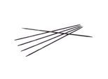 KnitPro Strumpfstricknadeln "Cubics", quadratisch, Birkenholz, 15 cm