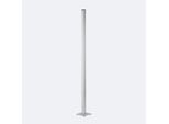 MAUL LED-Säulenleuchte MAULpino colour vario, 15 W, 2015 lm, 2700-6500 K, dimmbar, H 1432 mm, silber