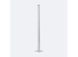 MAUL LED-Säulenleuchte MAULpino colour vario, 11 W, 1550 lm, 2700-6500 K, dimmbar, H 1130 mm, silber