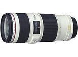 Canon EF 70-200 mm F4.0 IS L USM 67 mm Filtergewinde (Canon EF Anschluss) weiß
