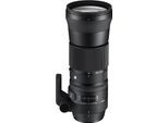 Sigma C 150-600 mm F5.0-6.3 DG HSM OS 95 mm Filtergewinde (Canon EF Anschluss) schwarz