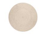 Hanse Home Juteteppich Jute Braided, Champagner, Textil, Uni, rund, Oeko-Tex® Standard 100, für Fußbodenheizung geeignet, beidseitig verwendbar, in verschiedenen Größen erhältlich, pflegeleicht, strapazierfähig, leicht zusammenrollbar, Teppiche & Böden, Teppiche, Runde Teppiche