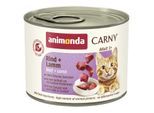 animonda Carny Nassfutter Katze Adult Lamm und Rind 24x200 g
