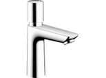 hansgrohe Talis E Standventil 71719000 Selbstschluss, für Kaltwasser oder vorgemischtes Wasser, chrom