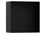 hansgrohe XtraStoris Wandnische 56079670 30x30x14cm, mit offenem Rahmen, mattschwarz