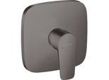 hansgrohe Talis E Fertigmontageset 71765340 Unterputz-Brause-Einhebelmischer, brushed black chrome