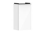 hansgrohe Xelu Q Waschtischunterschrank 54015000 340x605x245mm, für Handwaschbecken, rechts, weiß hochglanz, chrom