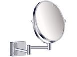 hansgrohe AddStoris Rasierspiegel 41791000 1-fach und 3-fach Vergrößerung, Wandmontage, chrom