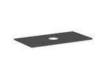 hansgrohe Xelu Q Konsole 54114910 980 x 550 mm, Ausschnitt mittig, Aufsatzwaschtisch ohne Hahnloch, diamantgrau matt