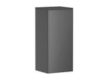 hansgrohe Xevolos E Halbhochschrank 54217770 400x360x890mm, rechts, schiefergrau matt, schiefergrau metallic