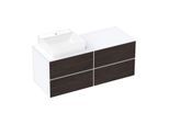 hansgrohe Xevolos E Konsole 54205700 1370 x 550 mm, mattweiß